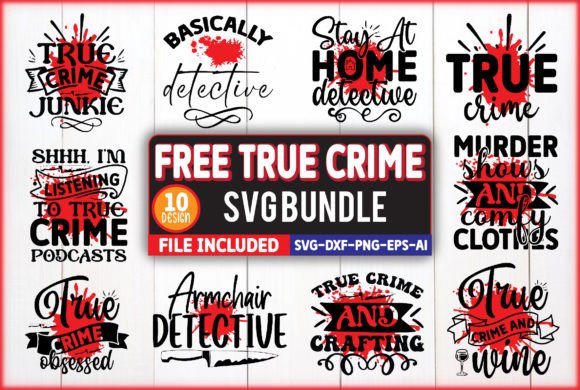 Download Free True Crime SVG - Free true crime Collection