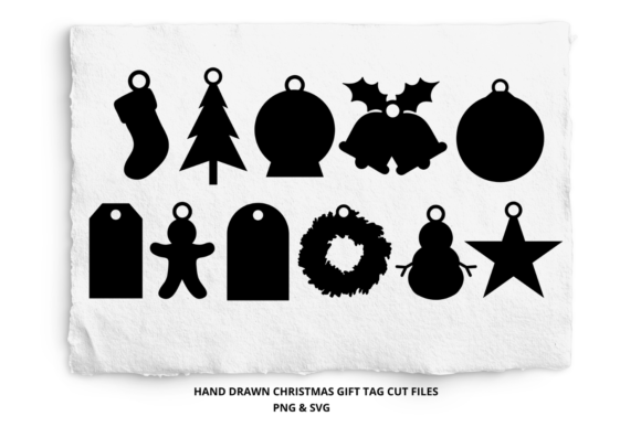 Download Christmas Gift Tag SVG Cut File Bundle - Christmas gift tag svg Collection