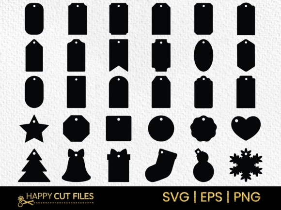 Download Christmas Gift Tag Svg Bundle Vector - Christmas gift tag svg Collection
